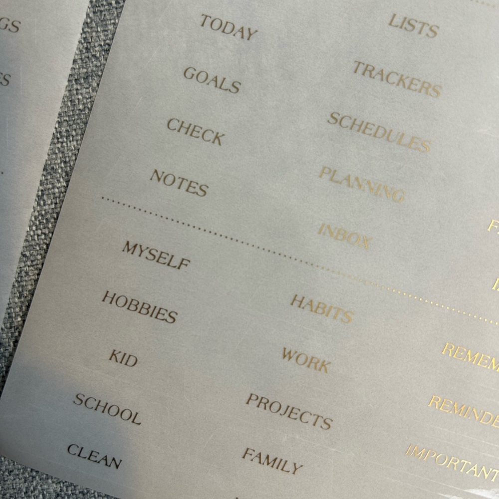Stickers for tabs - Picture 4 of 10